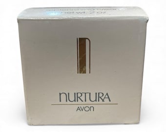 New VTG NOS Avon Nurtura Replenishing Cream 2 Oz Cosmetics Moisturizer