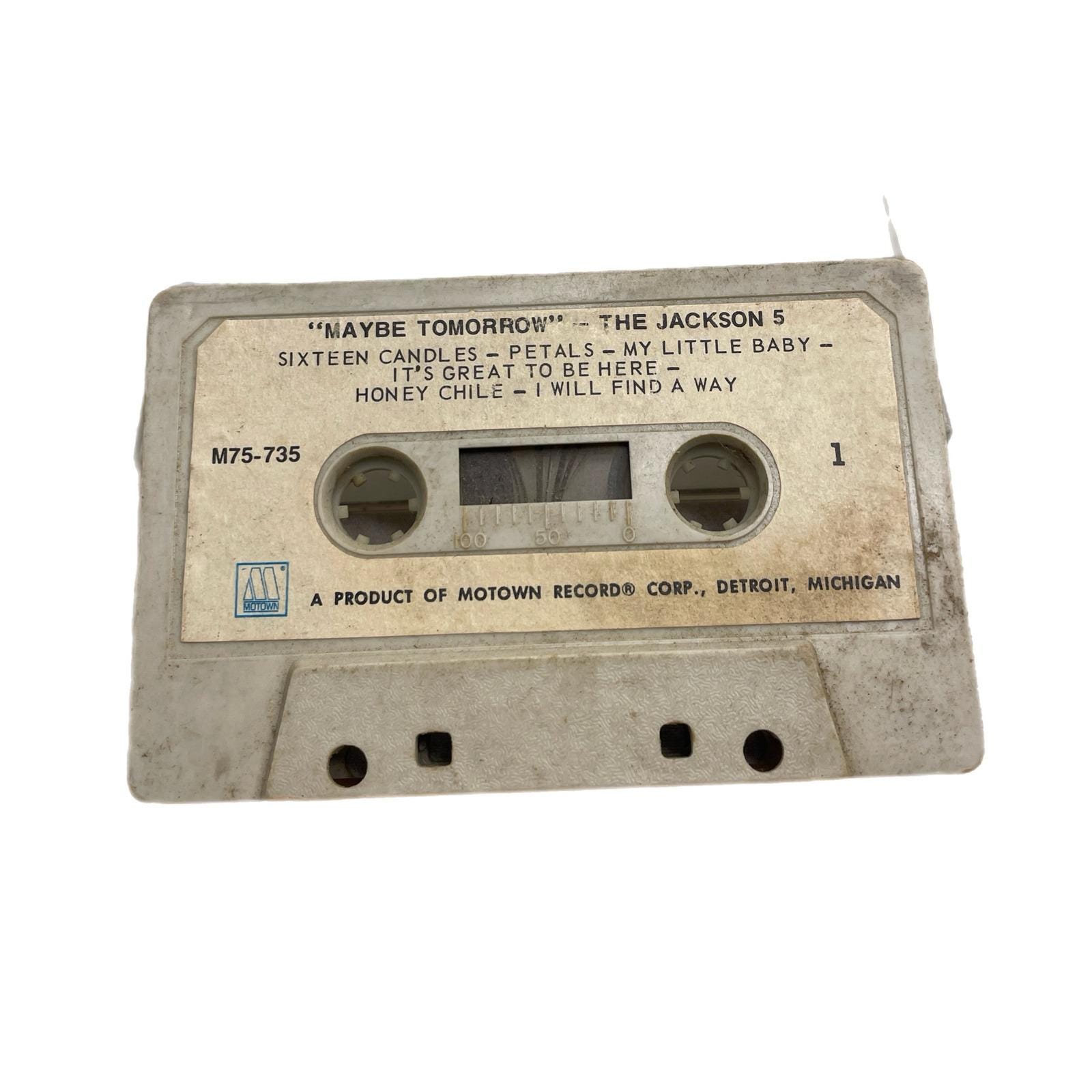 The Jackson 5 Cassette Tape Maybe Tomorrow - Etsy