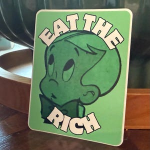 リッチー・リッチのステッカーを食べよう