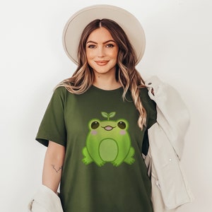 Kawaii Frog Shirt | Cute Kawaii Clothes | Gifts for Teenage Girls | Frog Lover Gift
