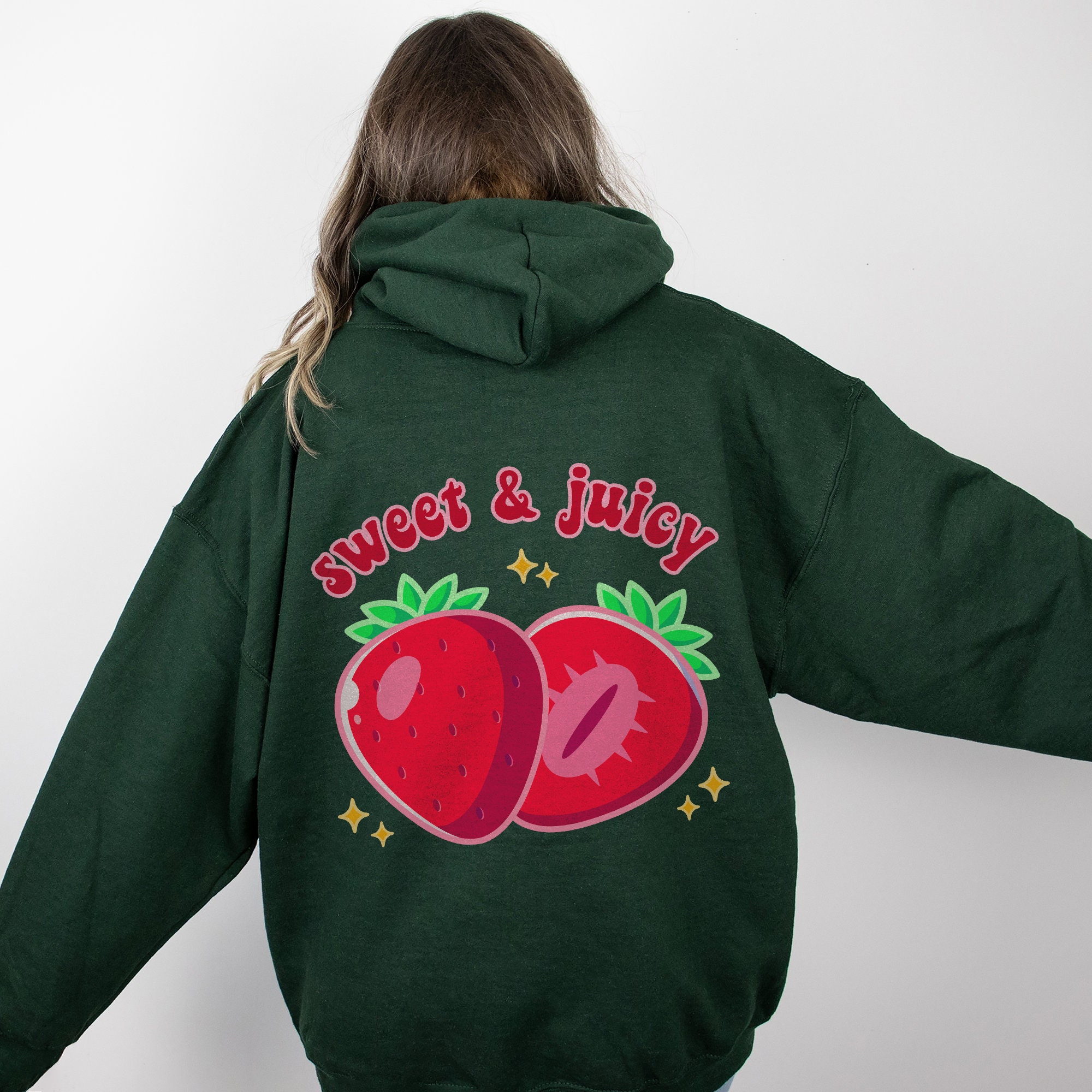 SILAS×INSANE STRAWBERRY SWEAT HOODIE Hooded Sweats – Insane Emporium