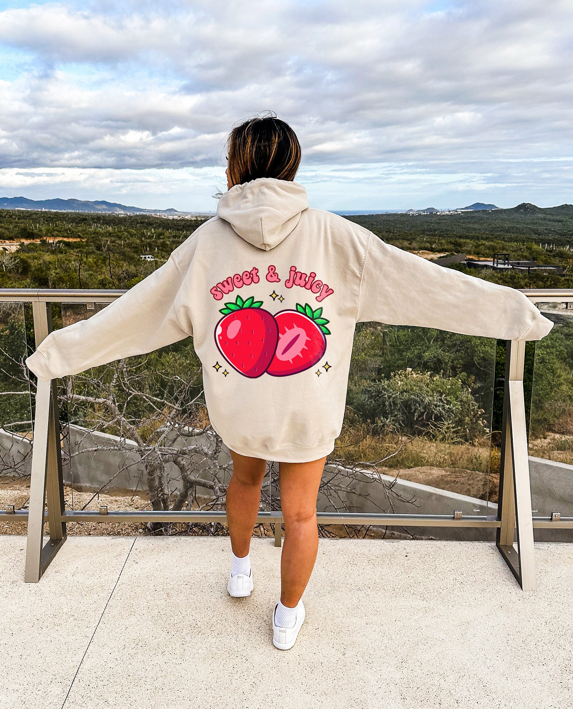 Strawberry Hoodie | Kawaii Strawberry | Strawberry Clothes