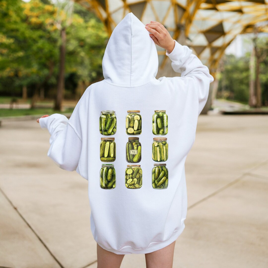 Pickle Hoodie Pickle Juice Shirt Vintage Pickle Jar Hoodie Etsy