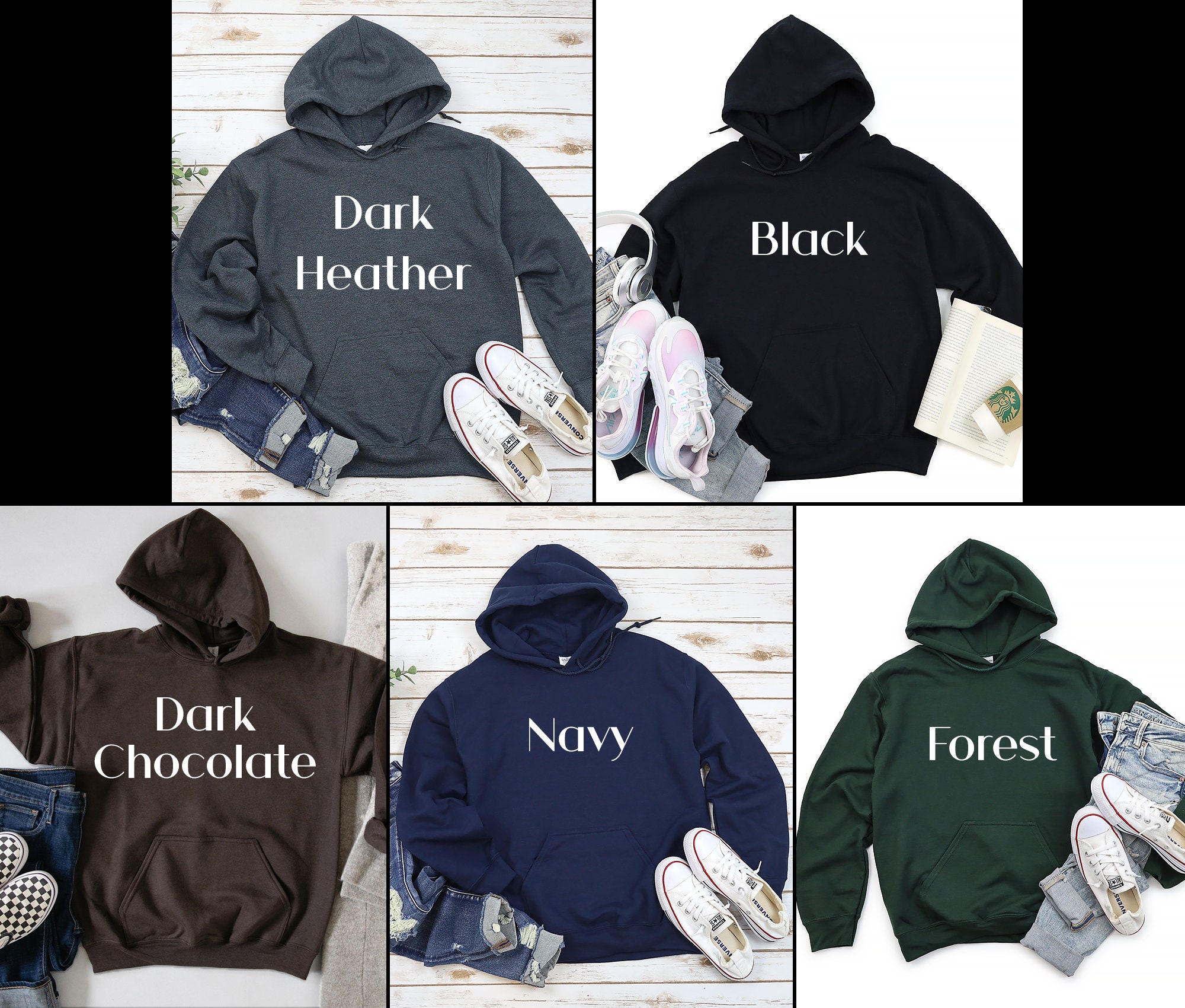 Women's Cute Frog Hoodie - Kawaii Cottagecore Aesthetic Sweatshirt For Teen Girls & Women (Black, 3XL) - View #8