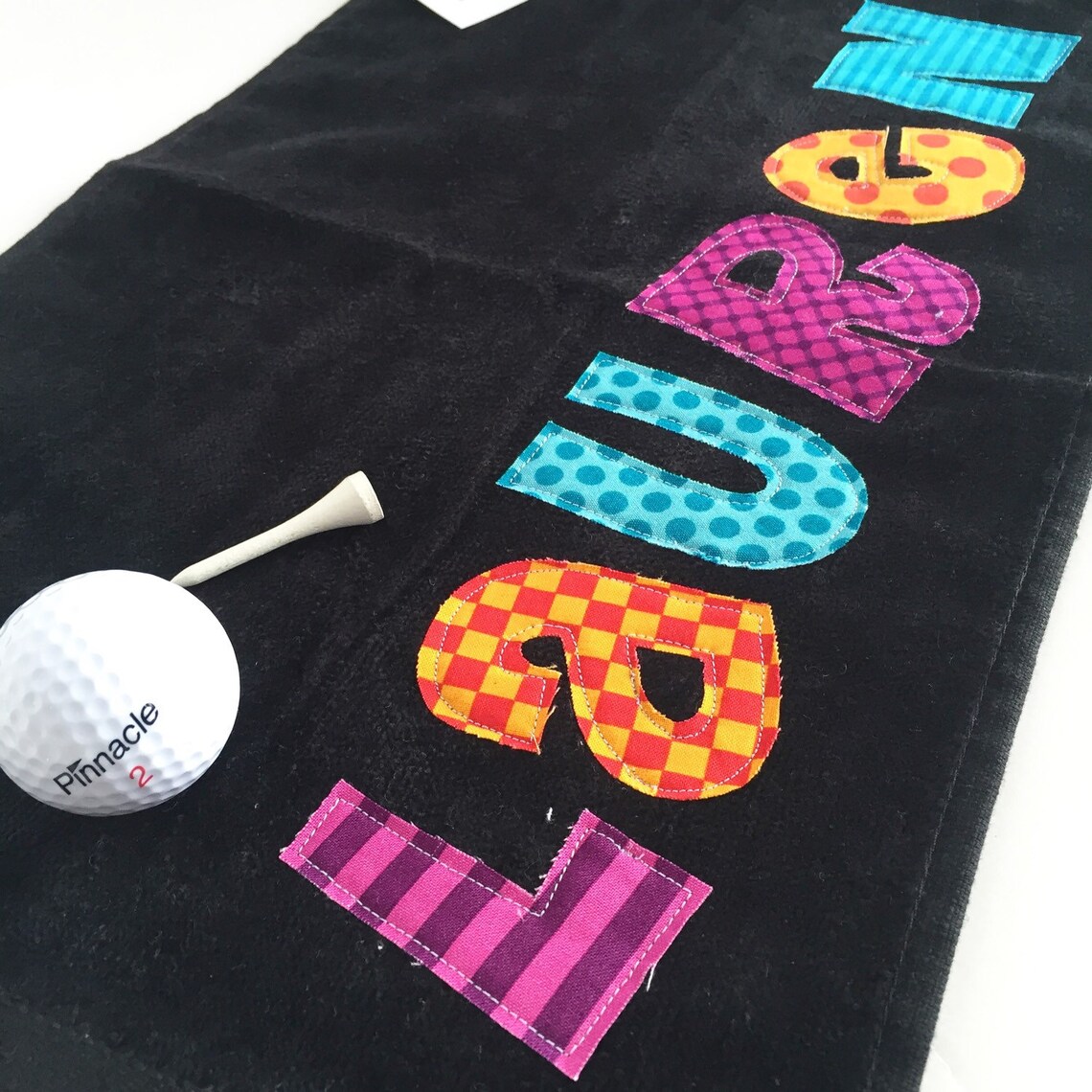 Personalized Golf Towel Kids Golf Towel for Girls Boys Blue Etsy