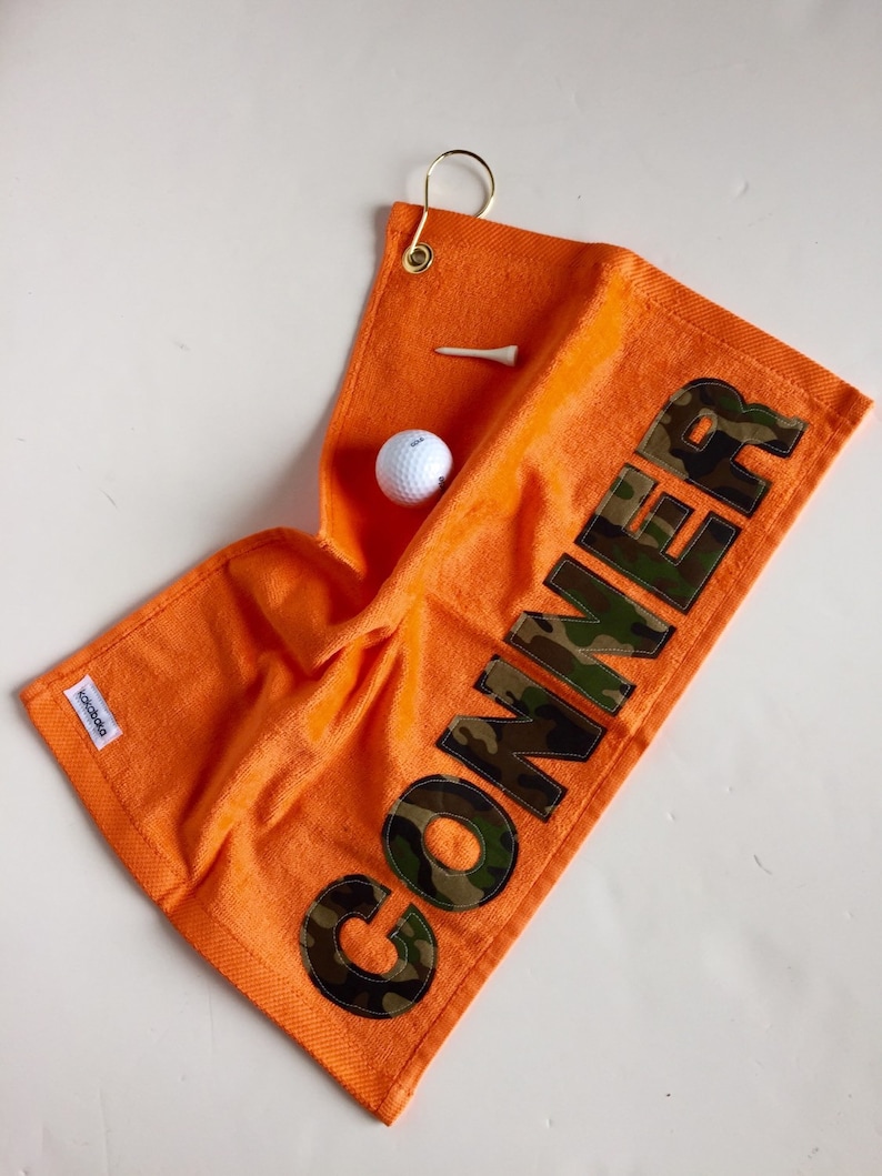 Personalized Youth Golf Towel Camouflage Golf Towel for Kids Etsy India