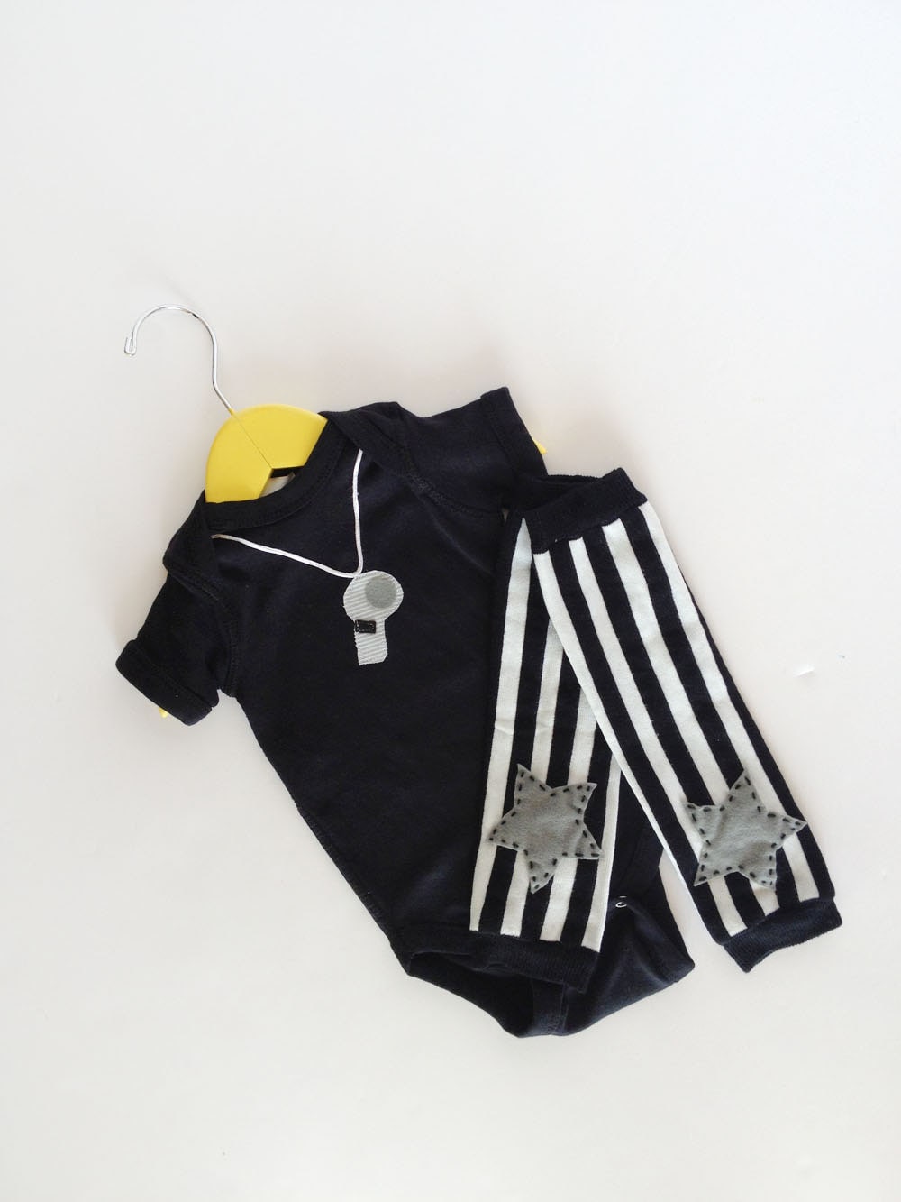 Thapower Referee Shirt Kostuum Kinderen Jeugd Zwart en Wit Streep