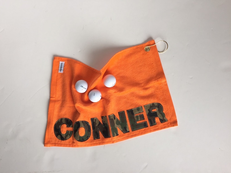 Personalized Youth Golf Towel Camouflage Golf Towel for Kids Etsy India