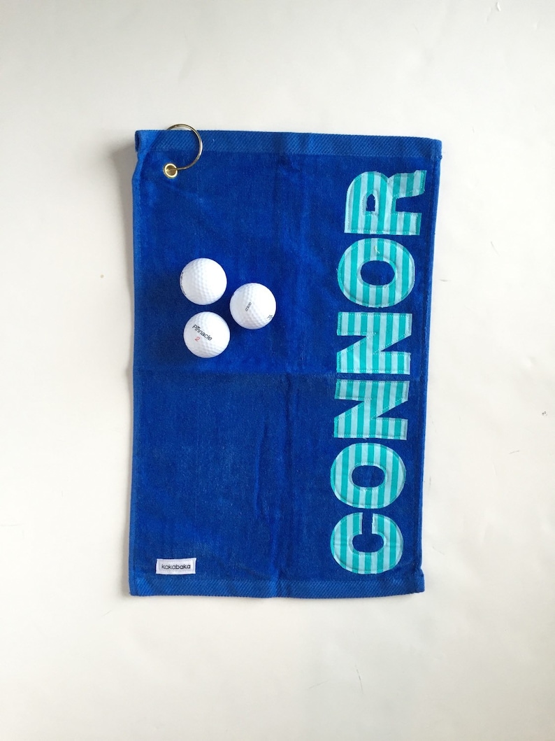 Personalized Youth Golf Towel Kids Golf Towel for Girls Boys Etsy