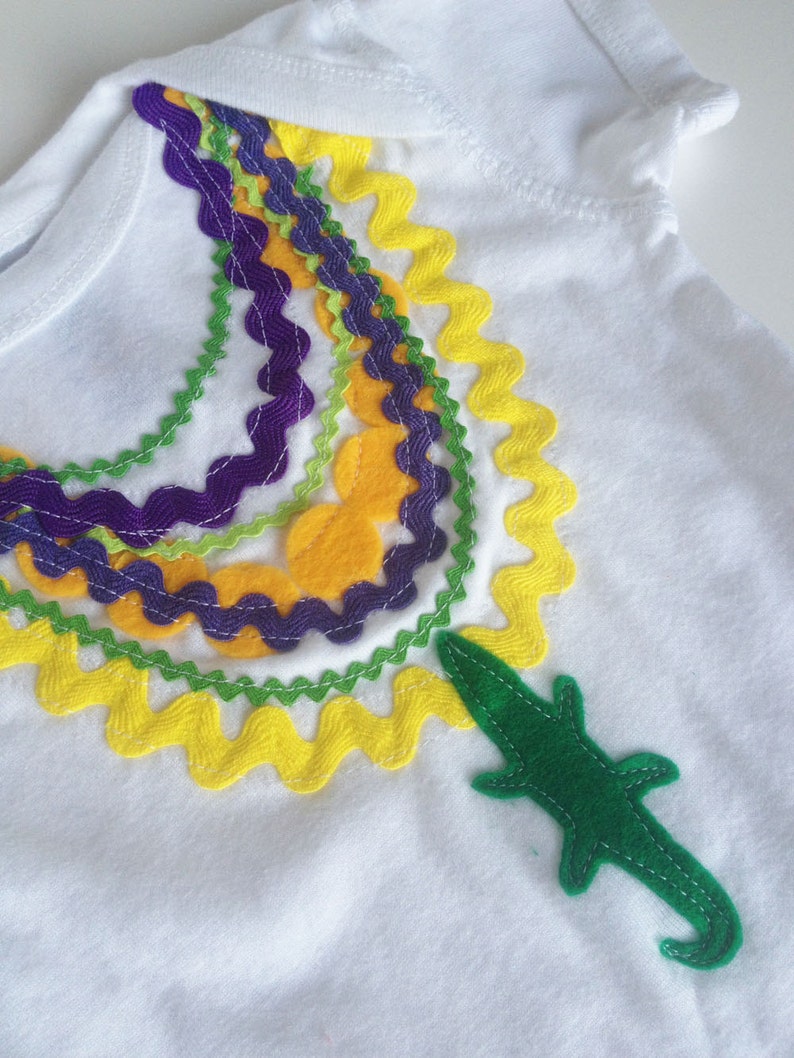 mardi gras baby apparel