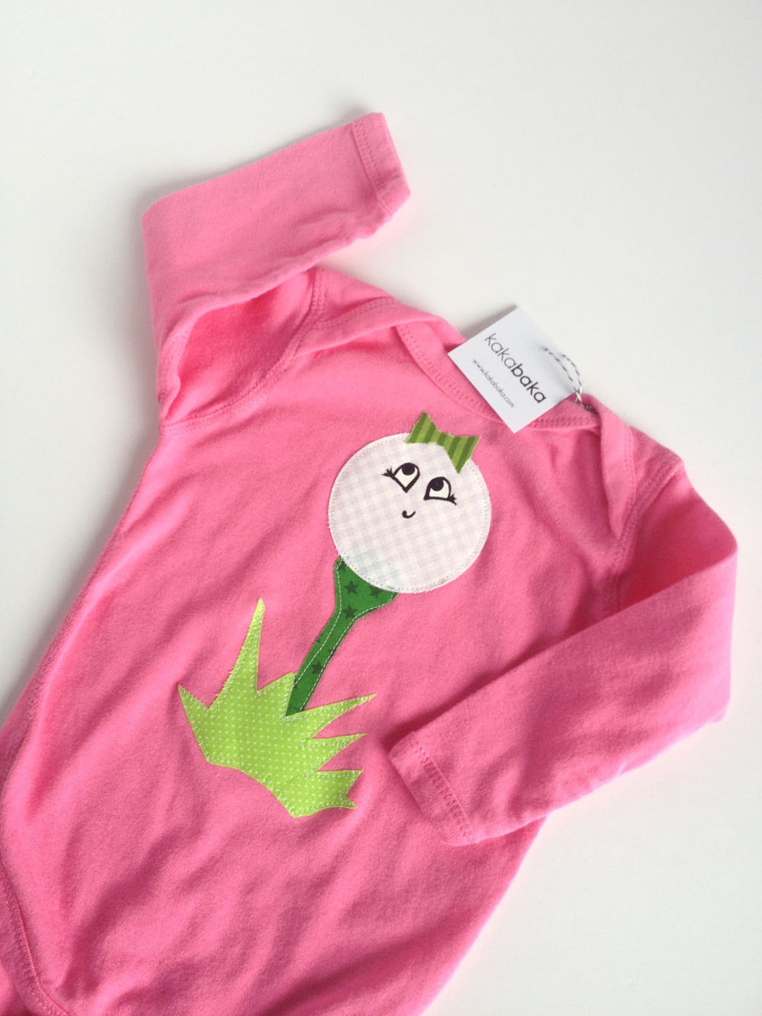Kissy Kissy Baby Girls Pink Hole in One Golf Print Bodysuit Dress
