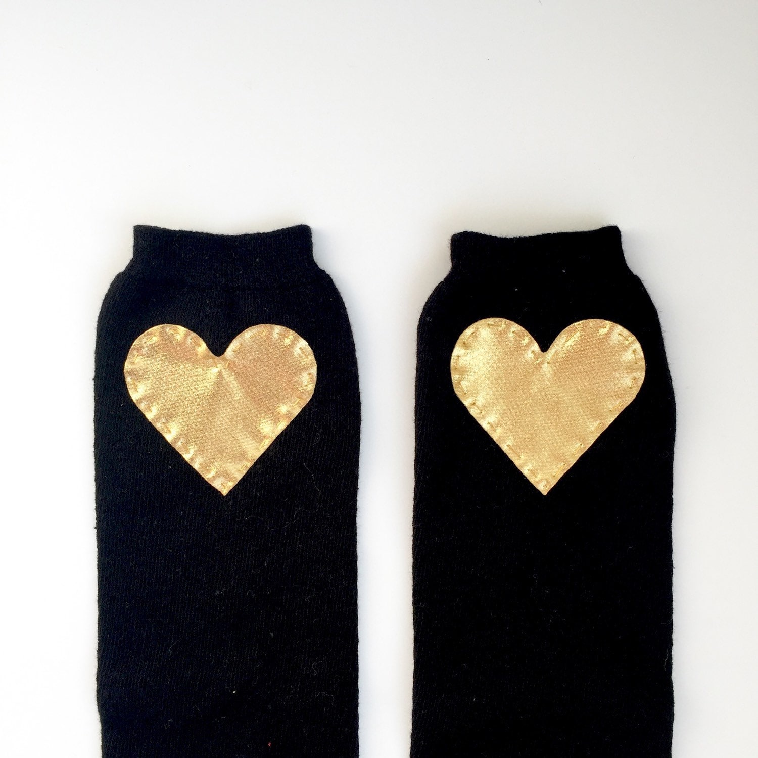 Black and Gold Leg Warmers Baby Leg Warmers - Baby Leggings - Toddler Girl Leg Warmers main image 4