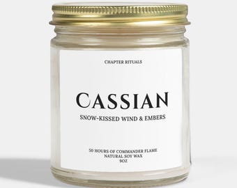 Cassian Candle - ACOTAR Reader Gift