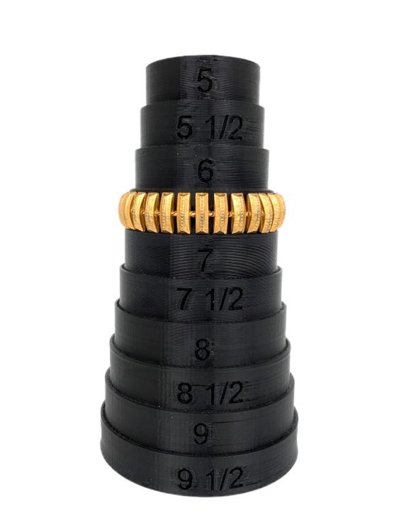 Vintage Gold Tone Rectangular Panel Link Bracelet - image 10