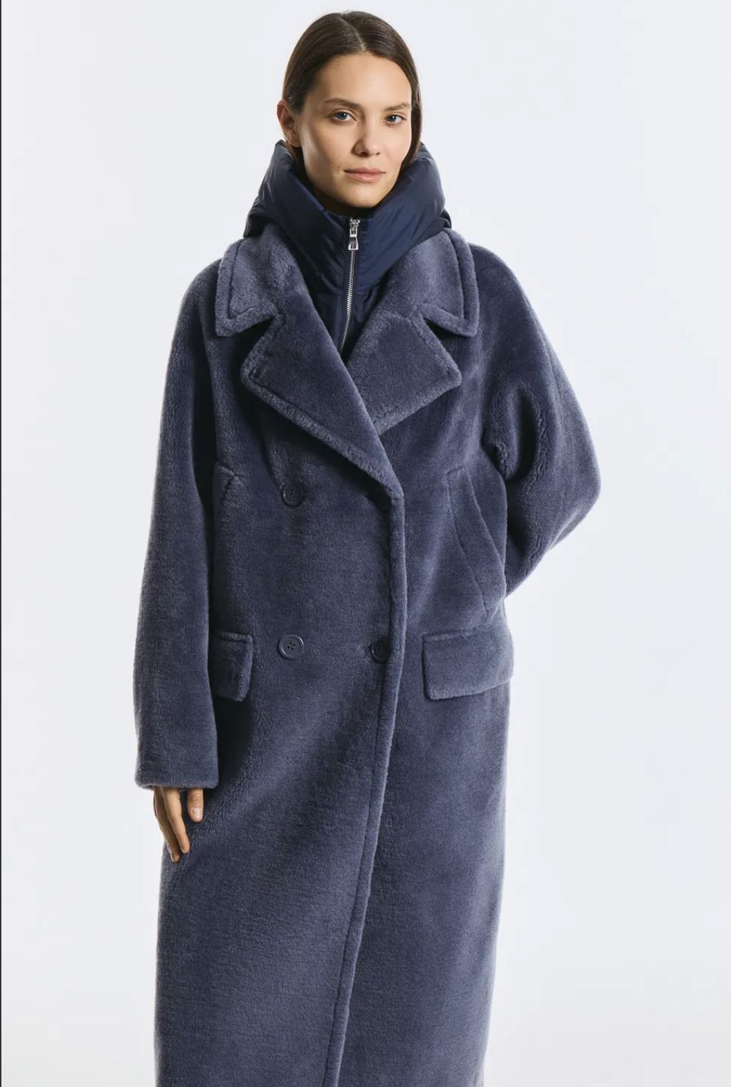 Manteau Long Femme Décontracté Automne-hiver - Tissu Polyester - Couleurs Classiques (blanc, Noir, Bleu, Etc.) - Taille S à XXXL