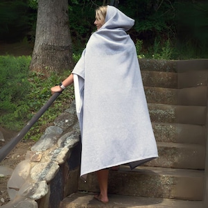 Wearable Hoodie Blanket, Sweatshirt Blanket for Game Days, Stadiums, Camping & the Beach image 1