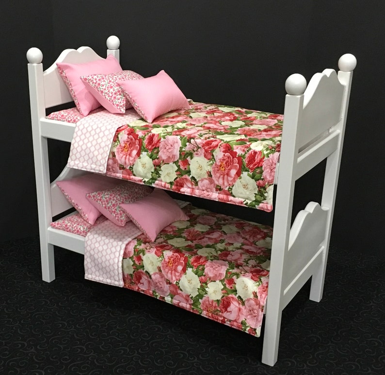 American Girl Doll Bunk Beds With Bedding For 18 Inch Dolls Image 0