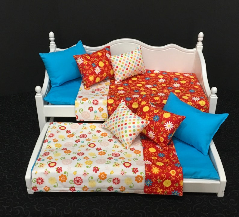 american girl flower trundle bed