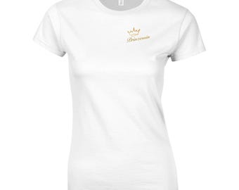 Camiseta feminina clássica Princess