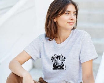 Labrador Retriever - Camiseta unissex de gola redonda e peso pesado | Gildan® 5000