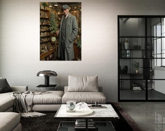 Pôster retrô de maconha, arte de parede retrô, ideia de presente para loja de cannabis com impressão retrô