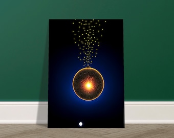 Como estrelas, esses pontos brilham e emitem impulsos luminosos a cada momento