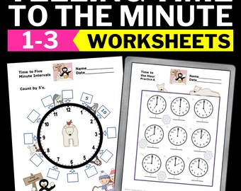 Telling Time | Special Education Teacher Resources | Teaching Activities | Math Homeschool | Digital Download PDF