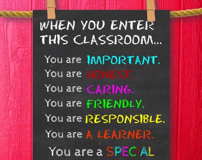 Teacher Gift Classroom Decor Gifts for Teachers Appreciation Etsy