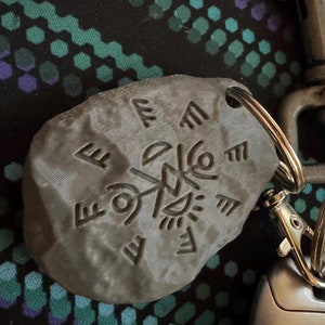 From TV Show Talisman Keychain: 3D Printed Horror Prop Replica