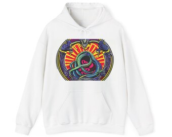 Grave Meridian ヴィンテージ ロックバンド Tシャツ | サイケデリックメタルシャツ | クラシックメタルTシャツ | スネーク＆ダガーデザイン