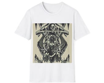 ヴィンテージ ドゥームメタル コンサート Tシャツ マーチ・オブ・ザ・ダムド '87 ボーン・チャペル グランジ バンド Tシャツ