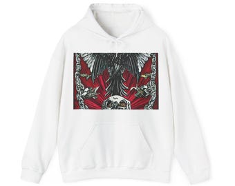 レイン・オブ・カオス '91 ヘビーメタルツアー Tシャツ、スカルイーグルデザイン、レトロバンドTシャツ、クラシックメタルアパレル