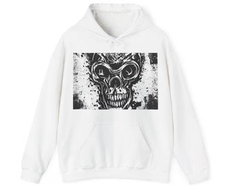 ヴィンテージメタルバンドTシャツ - エンバーウルブズ フレイミングスカル コンサートポスター ダメージ加工 クラシックロックバンドシャツ