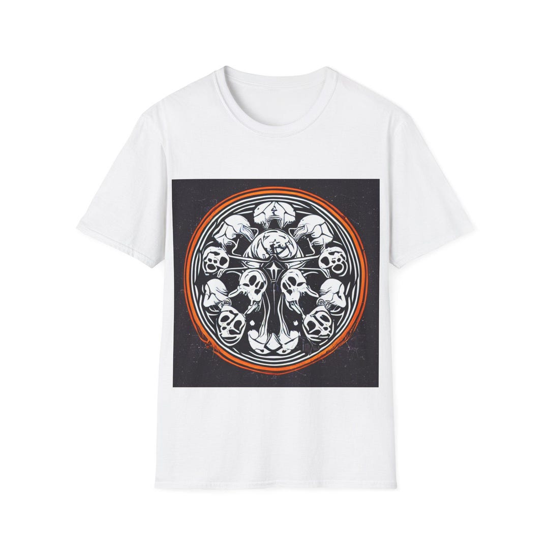 Infernal Rite Day Vintage Rock Band T-shirt - Psychedelic Skull Logo - Infernal Rite ...