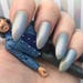 Killer Bob- Twin Peaks- Silver and Red shifting Polish