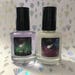 Star Shine and Moon Base Nail Polish Top Coat and Base Coat Set