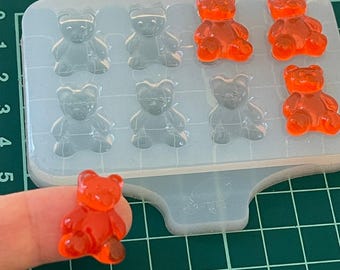 Silicone Mold – Gummy Bear Earrings for Epoxy & UV Resin