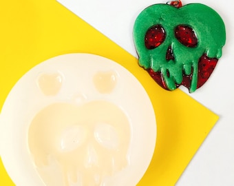 Poison Apple Silicone Mold – Pendant & Star Stud Earrings