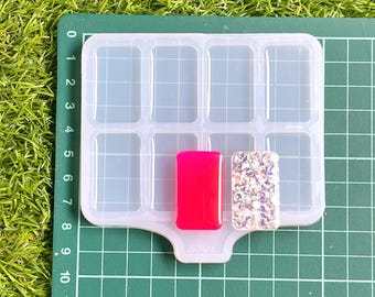 Silicone mold for xray markers. Without hole.