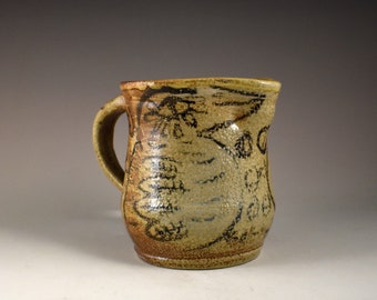 Ceramic bird pitcher 28 oz Jul23-BP2