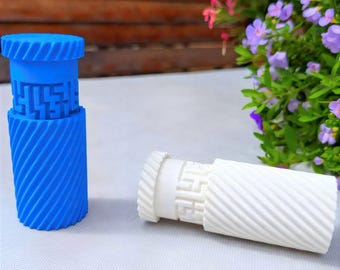 3D-geprinte doolhofpuzzeldoos: geheime opbergdoos