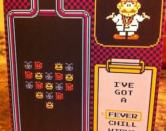 Plantilla de tarjeta Dr. Mario