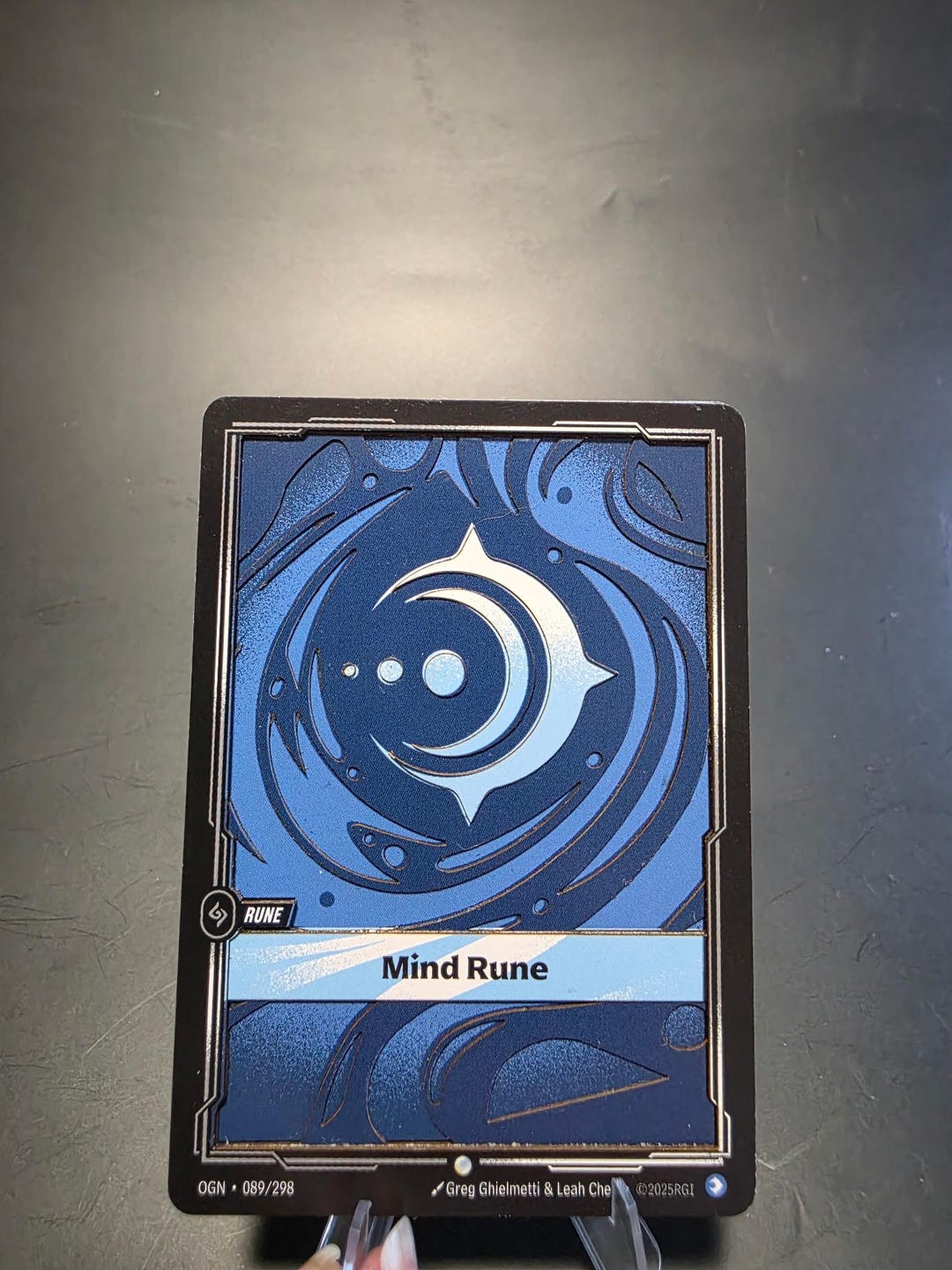 Riftbound Mind Rune 3D + One Touch Card Case - Etsy