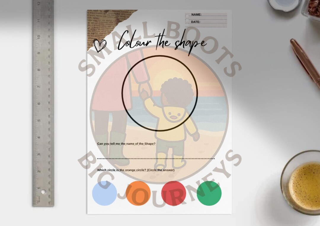 Printable Circle Shape Worksheet | Learn Shapes Activity for Toddlers ...