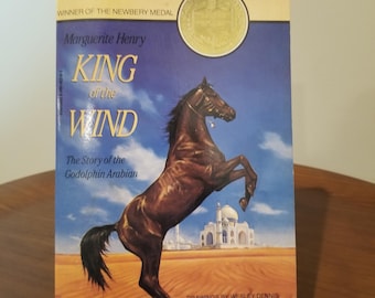 Rey del Viento – Marguerite Henry – Medalla Newbery – Libro de bolsillo Scholastic vintage – Clásico del caballo