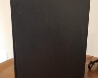 Blank Black sketchbook or journal
