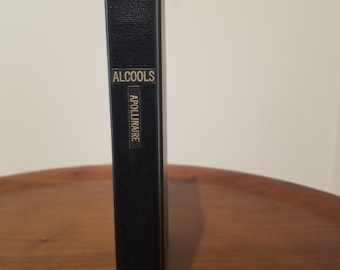 Alcohol van Guillaume Apollinaire – Vintage poëzieboek – UC Press 1974 – Gesigneerd exemplaar (niet-geïdentificeerd)