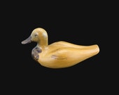 Vintage Duck Carving - Bird Carving - Decoy Sculpture Canada - Birder Gift Figurine - hunter gift waterfowl