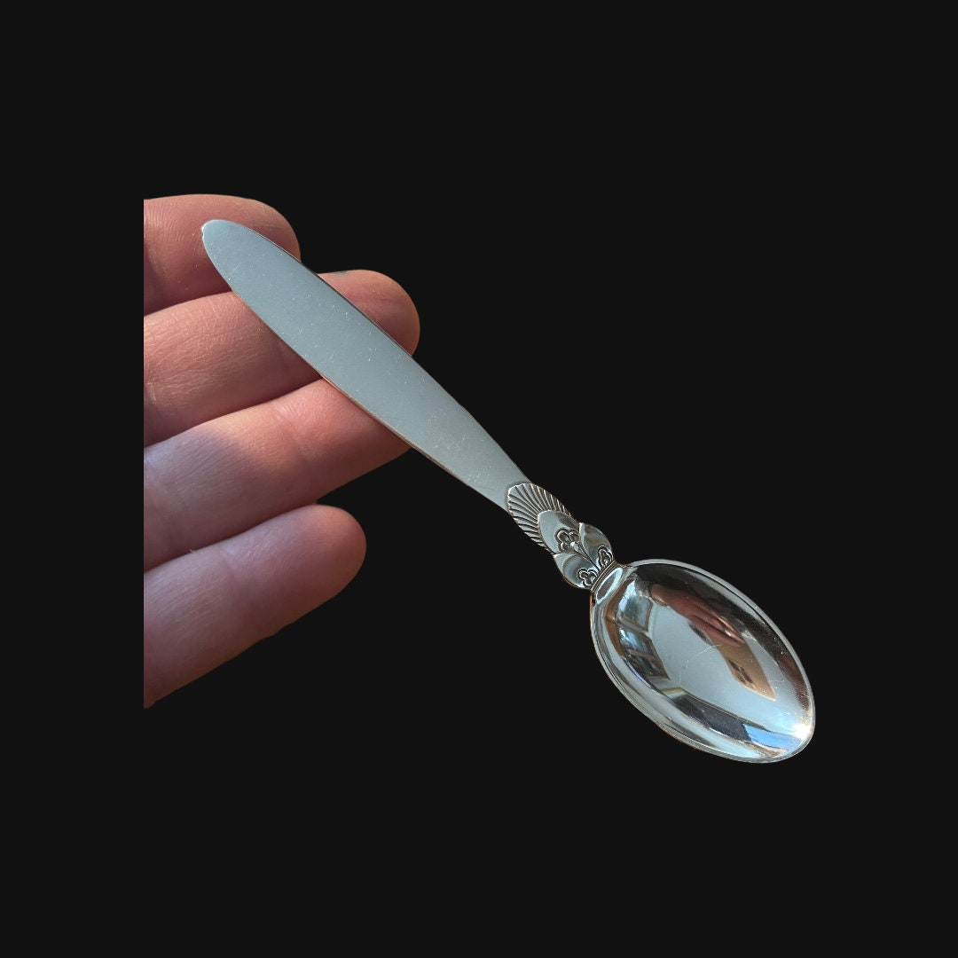 ジョージ ジェンセン カクタス スターリング シルバー ティースプーン