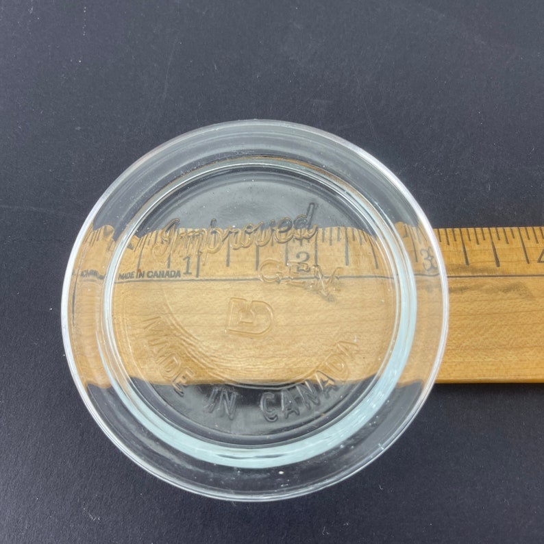 Vintage Improved Gem Glass Canning Jar Lids Inserts for Etsy